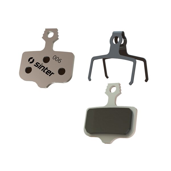 Sinter Avid & SRAM (Elixir, DB, Level) Bremsbelag Werkstattverpackung 25 Set MTB Performance, schwarz