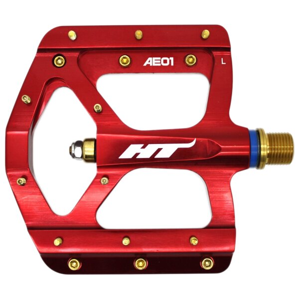 HT Components AE01T EVO Pedale red