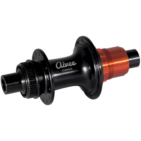 Aivee Classic CenterLock Hinterradnabe black 32L Shimano HG 12x142 mm