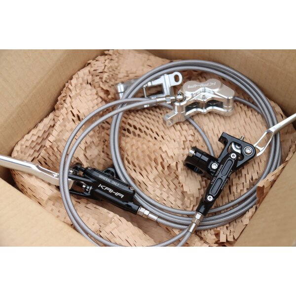 Radic Performance Kaha Mineral Brake System Front and Rear silver/black