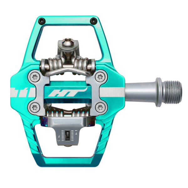 HT Components T1 Systempedale cyan-green