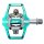 HT Components T1 Systempedale cyan-green