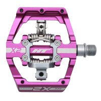 HT Components X2 Systempedale purple
