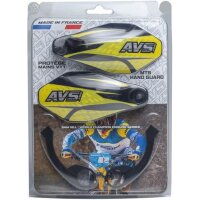 AVS Racing Design Guards MTB-Handsch&uuml;tzer black-yellow