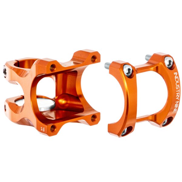 Industry Nine A35 Vorbau orange, Klemmung: orange, L&auml;nge: 40 mm