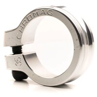 Chromag NQR Sattelklemmschelle mit Bolzen 35 mm silver