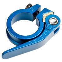 Chromag QR Sattelklemmschelle mit Schnellspanner 30 mm blue