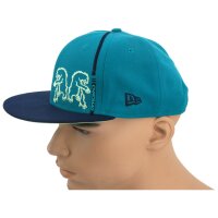 Chromag Bear Reflect New Era Snapback Cap harbor blue S/M
