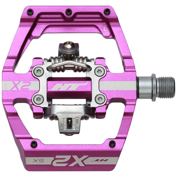 HT Components X2-SX Systempedale purple